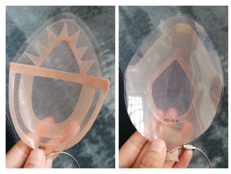 Custom Men's Hair Pieces Base Construction Samples Ring