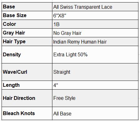 Custom Made Hair System