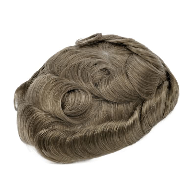 Atlas 12" European 20 Dark Blonde Lace Front & Center Skin Perimeter
