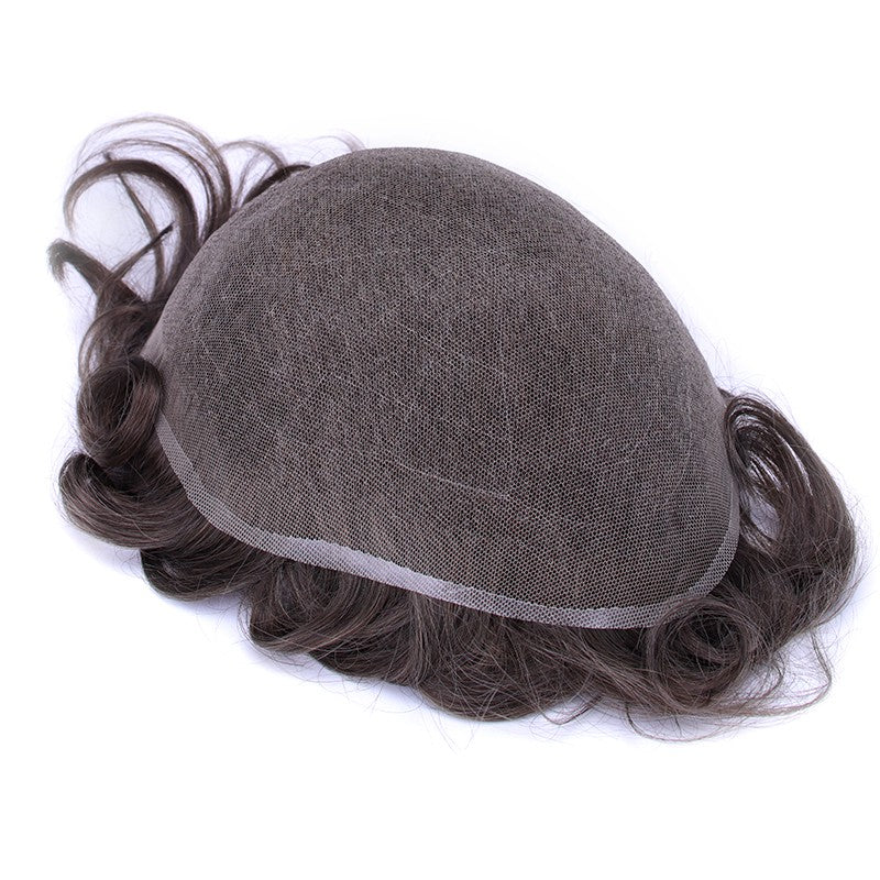 Thor Men's Lace Toupee |Full French Lace Base |Suitable for Humid Climate