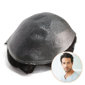 Louis | C-through Bio Skin Hair System for Men | 0.04-0.06 mm| No-shine under Lights, Blends Well with Your Skin