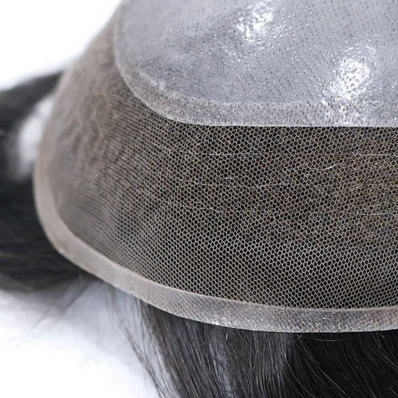 Oceanus Men's Hair System Online | Lace Front with Skin in the Back | Durable Style