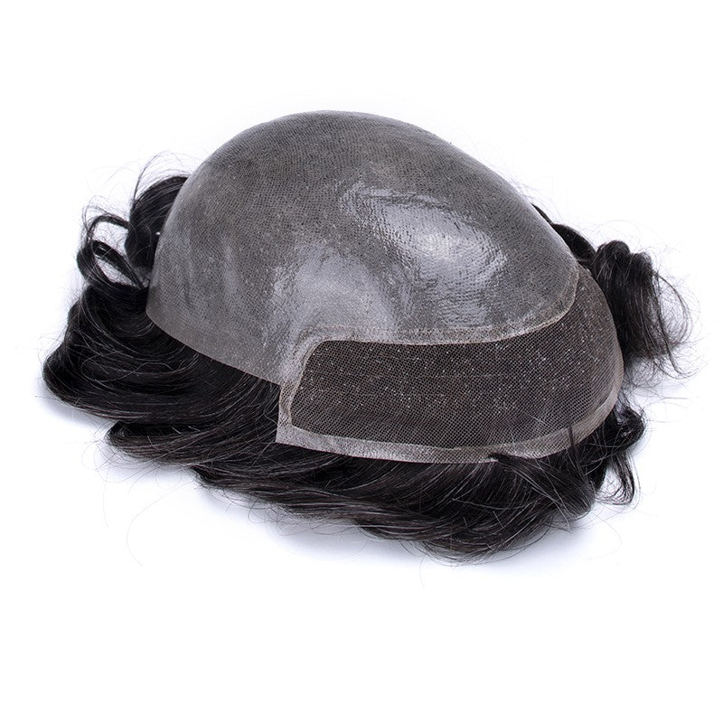 Oceanus Men's Hair System Online | Lace Front with Skin in the Back | Durable Style