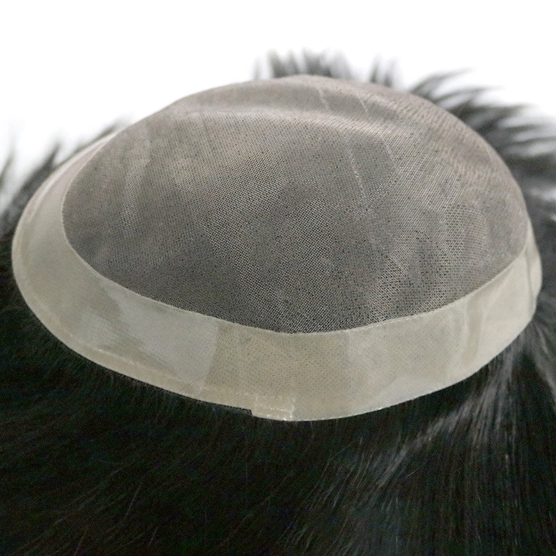 Lapetus Men's Hair Pieces Online | Durable Mono with Poly Coating All Around the Base | Economical Choice