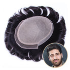 Prometheus Bald Men Hair Pieces Online | Silk Base with Front Lace | luxurious Style
