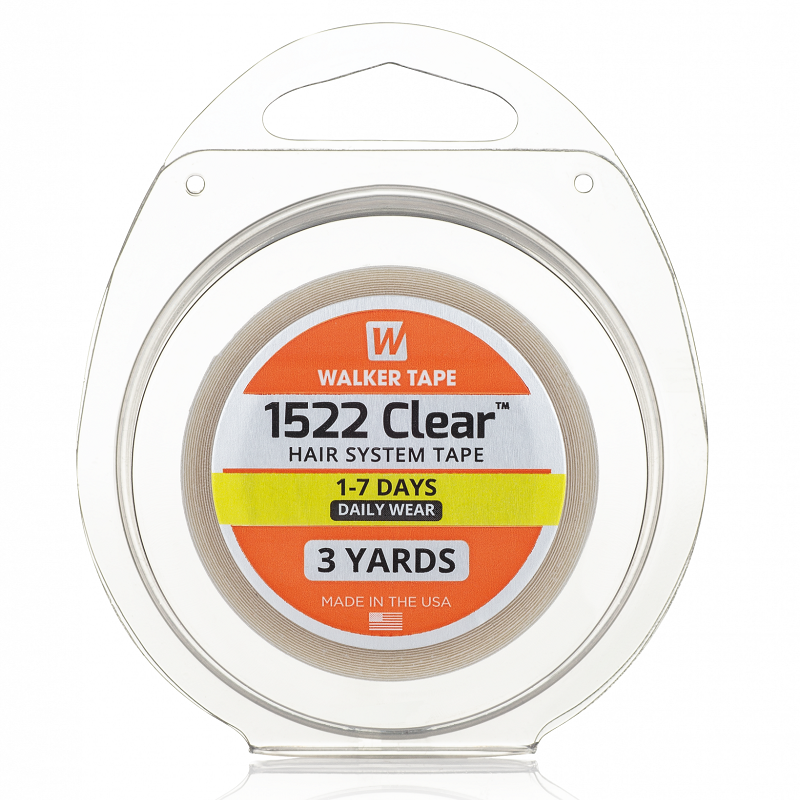 1522 Clear Men's Hair Pieces Tape | Day to Day Use | 3 Yards
