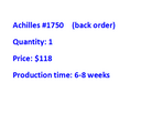Achilles 1750 (back order)