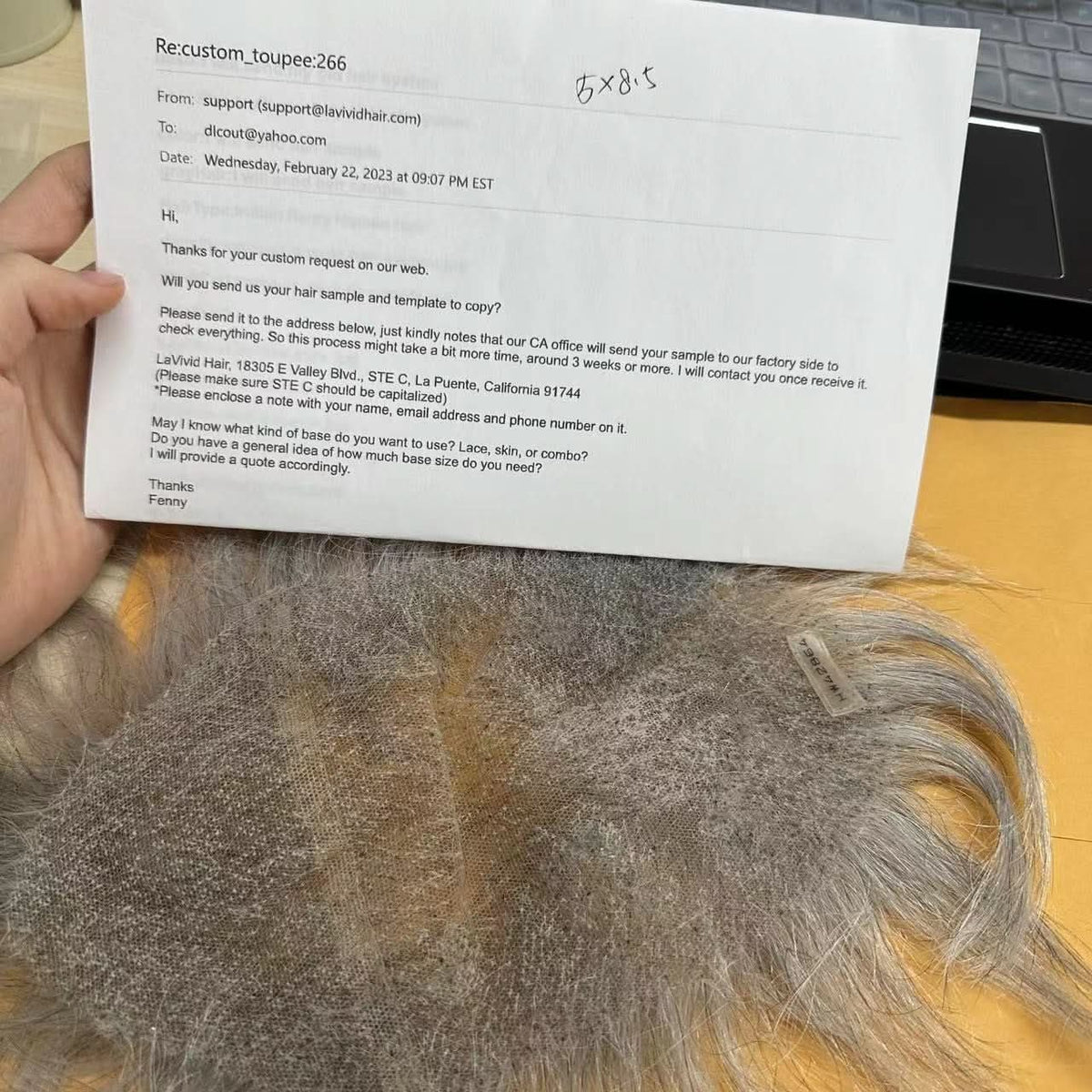 Custom Made Hair System
