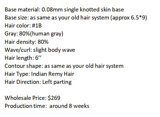Custom Made Hair System