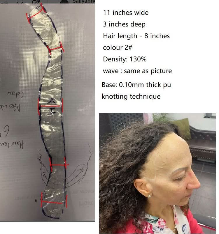 Wholesale Custom Made Hair System for Salon