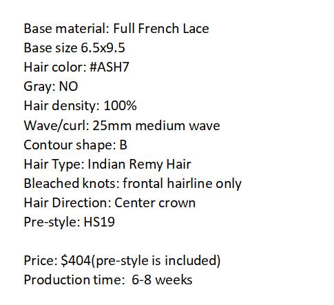 Custom Made Hair System