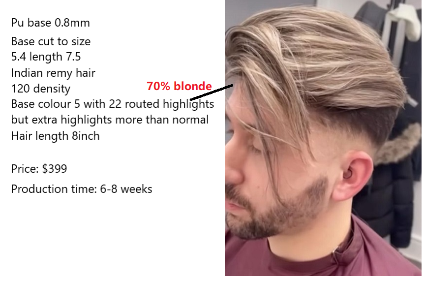 Custom Made Hair System