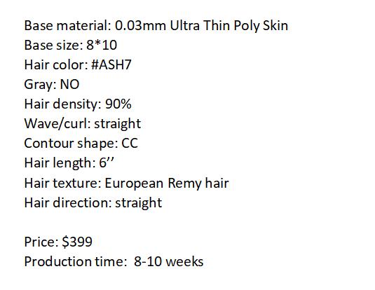 Custom Made Hair System