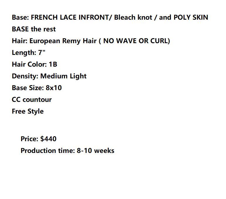 Custom Made Hair System