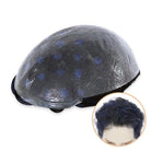 Zayn Blue Highlighted Hair System | Electric Blue Highlights on Black Hair