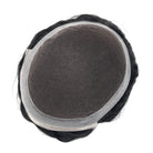 Crius Men's Half Wig | French Lace in Center with Polyskin All Around | Must Have for Traveling