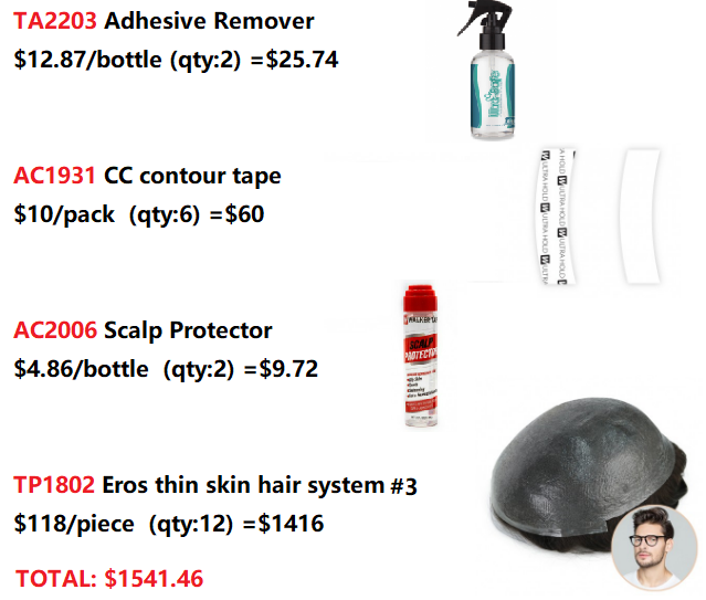 Wholesale Hair Systems for Salon