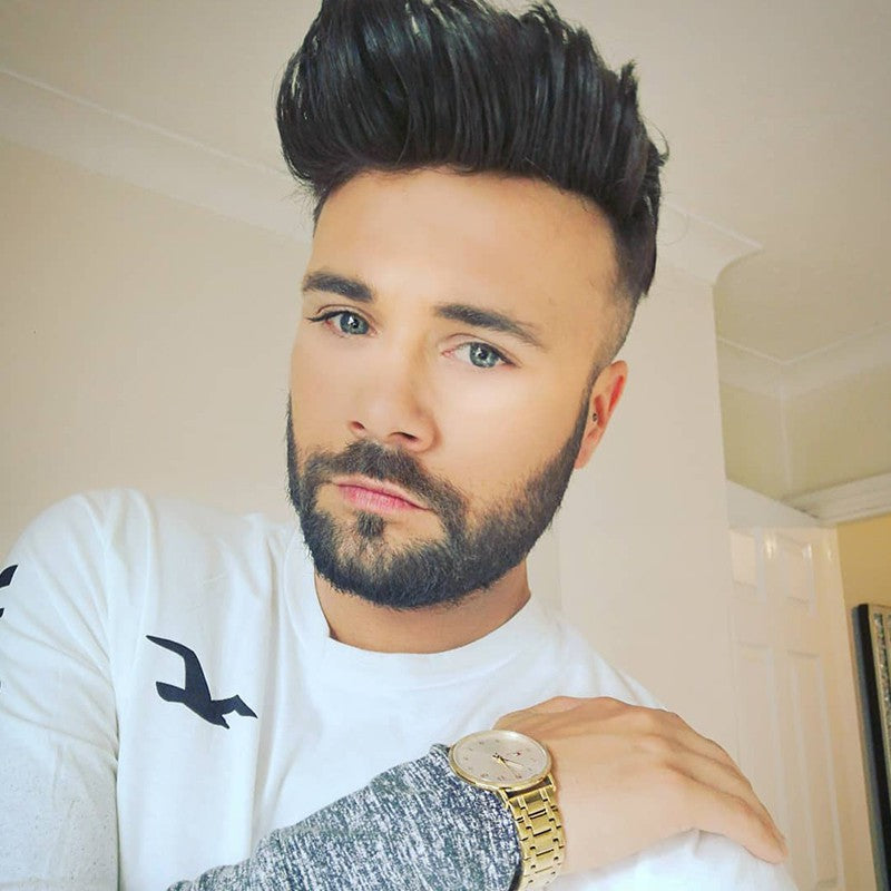 Oceanus Men's Hair System Online | Lace Front with Skin in the Back | Durable Style