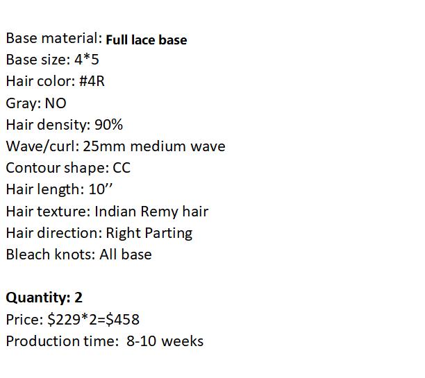 Custom Made Hair System