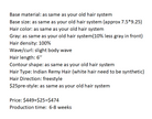 Custom Made Hair System