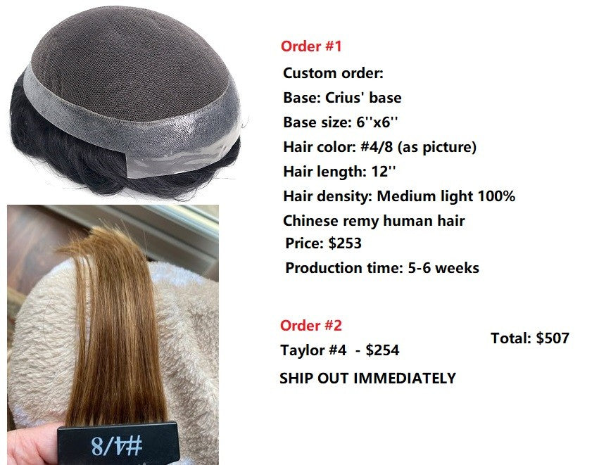 Wholesale Hair System for Salon