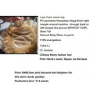 Wholesale Custom Made Hair System for Salon