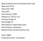 Custom Made Hair System