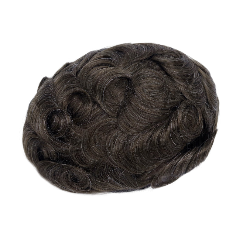 Tyler European Hair Version | Silk Base System with Lace Front & PU Perimeter | Luxury Softness & Seamless Scalp Look