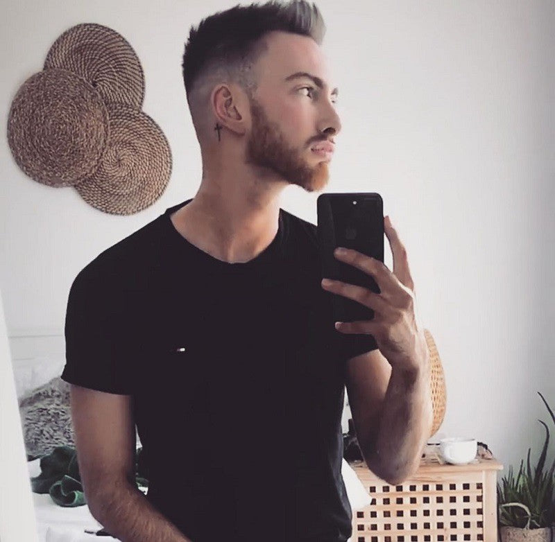 Ares Men's Non Surgical Hair Replacement | French Lace With Skin Around | Best for Daily Wear