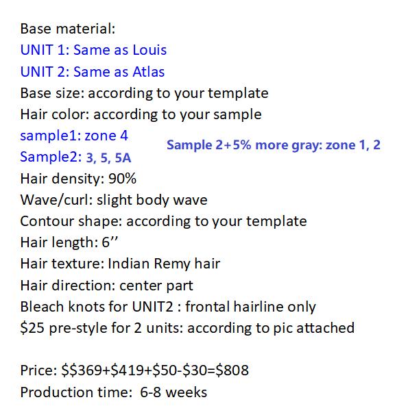 Custom Made Hair System