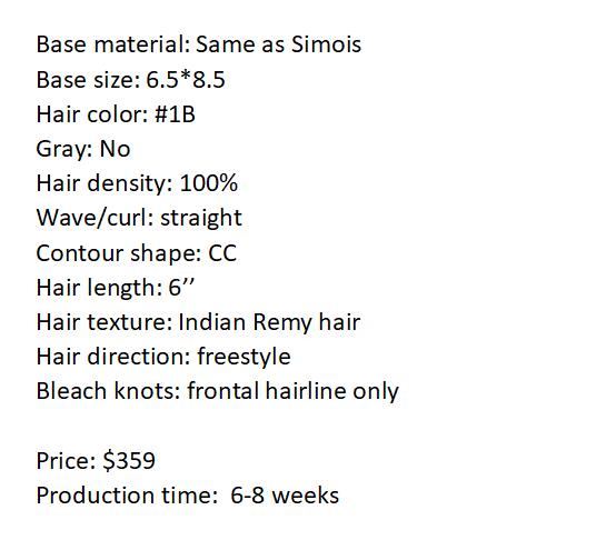 Custom Made Hair System