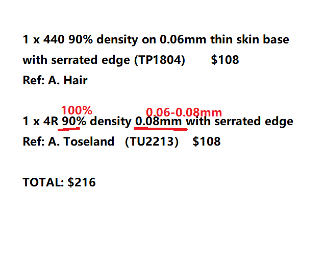 Wholesale Hair System for Salon