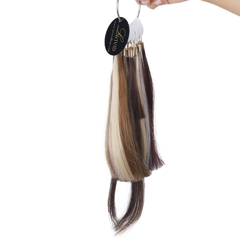 Women Hair System Color Swatches