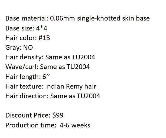 Custom Made Hair System