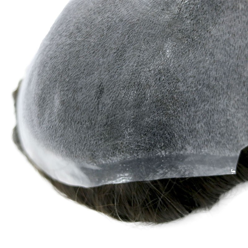 LaVivid Injection Hair System Medium Length Men Hairstyle | 0.06-0.08mm Full Skin with Injection Technique