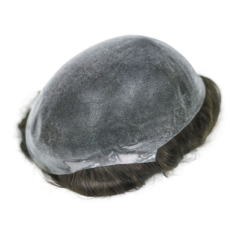 LaVivid Injection Hair System Medium Length Men Hairstyle | 0.06-0.08mm Full Skin with Injection Technique