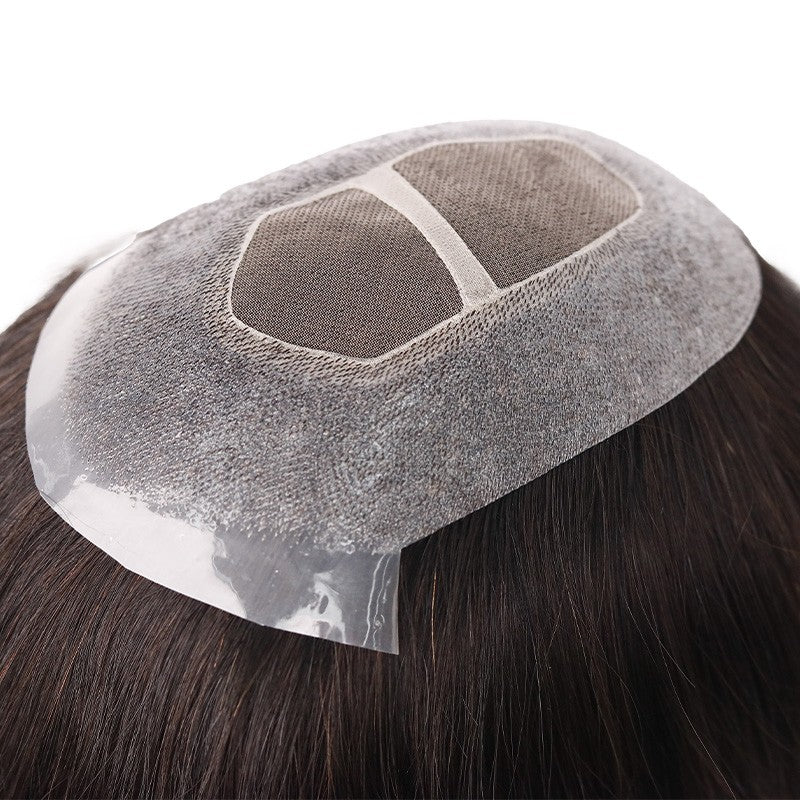 LaVivid Zoe Women Hair System Covering Wide Hair Part Line | Solution to Female Pattern Hair Loss