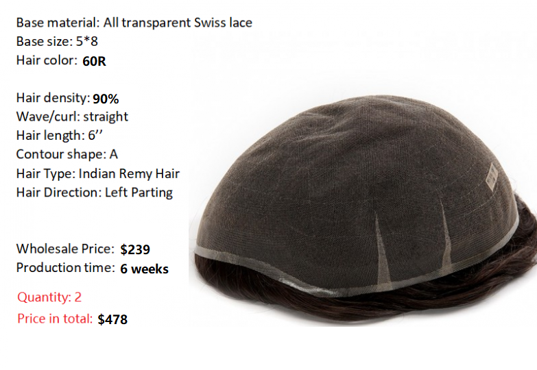 Wholesale Hair Systems for Salon