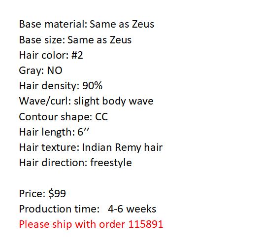 Custom Made Hair System