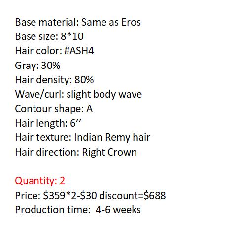 Custom Made Hair System