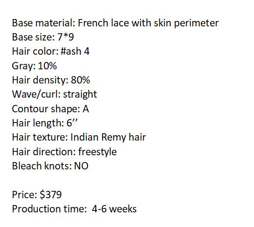 Custom Made Hair System