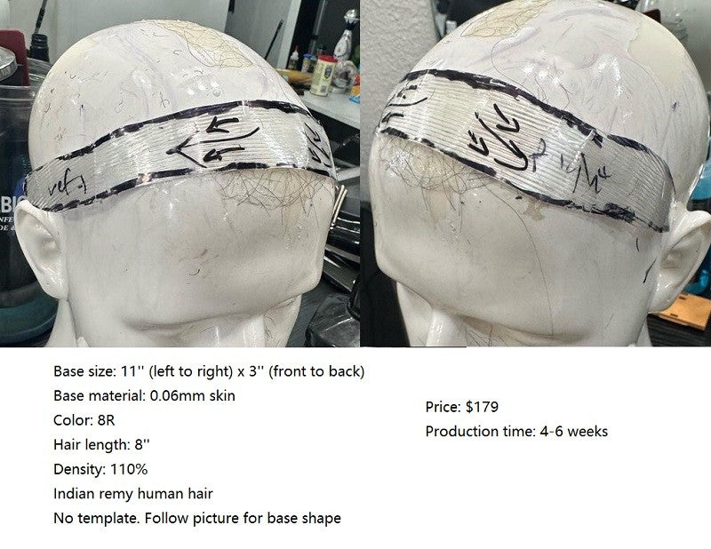 Wholesale Custom Made Hair System for Salon