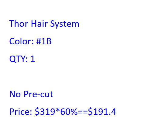 Custom Made Hair System