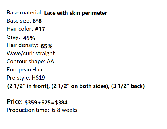 Custom Made Hair System