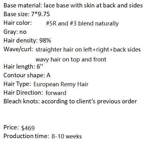 Custom Made Hair System