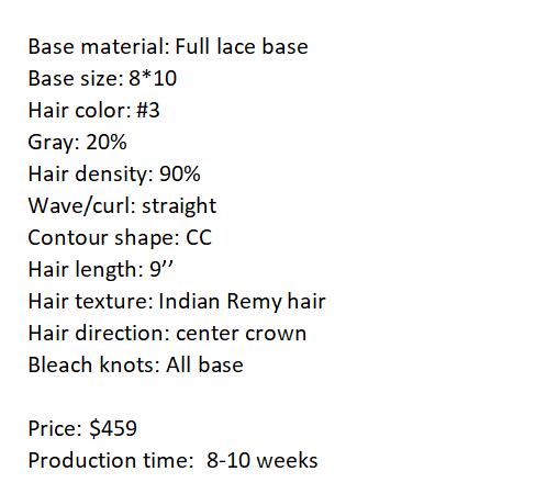Custom Made Hair System