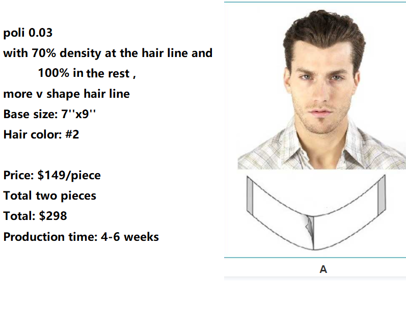 Wholesale Custom Made Hair System for Salon