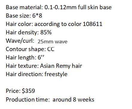 Custom Made Hair System