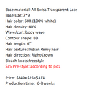 Custom Made Hair System