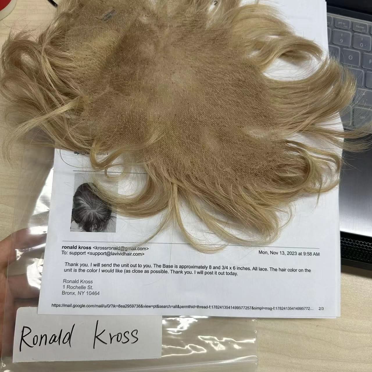 Custom Made Hair System